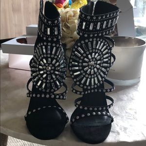 Starlet jeweled heel NEVER WORN